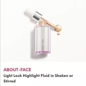 About Face highlighter in Shaken not stirred